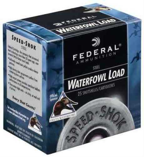 20 Gauge 25 Rounds Ammunition Federal Cartridge 3/4" oz Steel #4